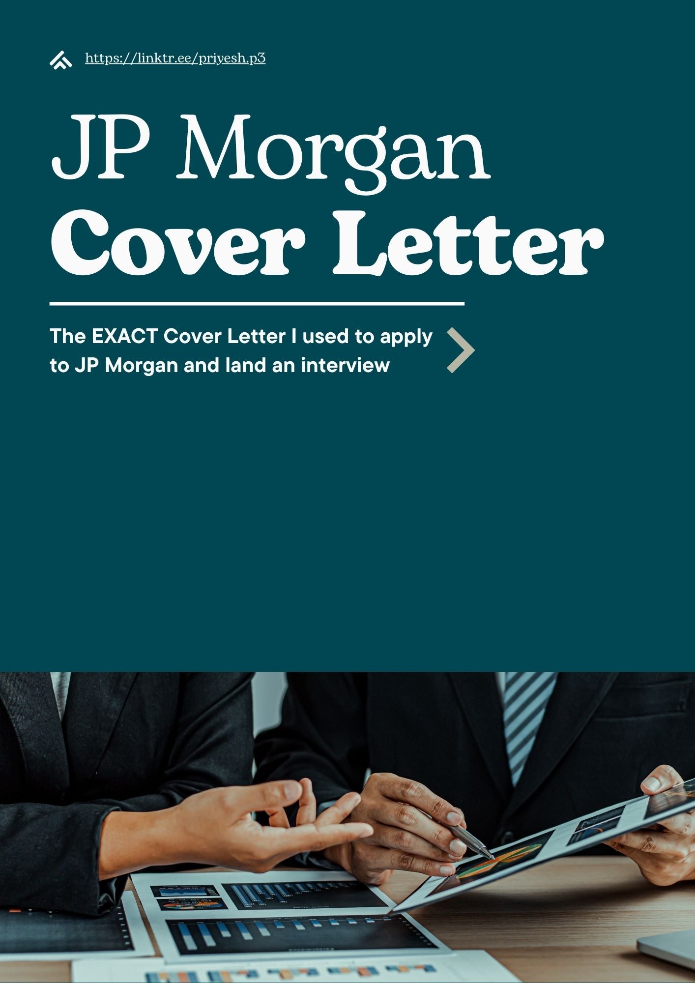 investment banking cover letter jp morgan