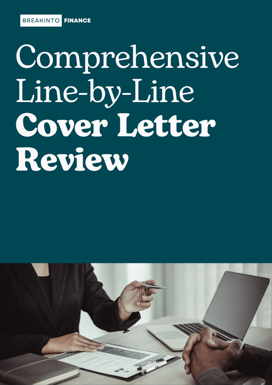 Cover Letter Review